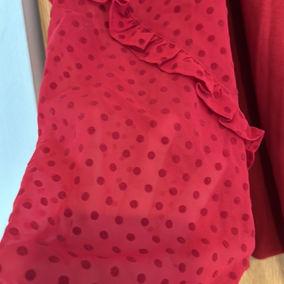 LOFT Cherry red blouse! - Picture 3 of 5